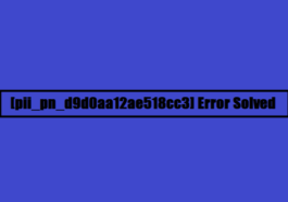 [pii_pn_d9d0aa12ae518cc3] Error Solved